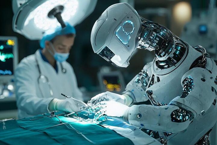 Surgical Robots with AI Insights into Future Surgery Trends